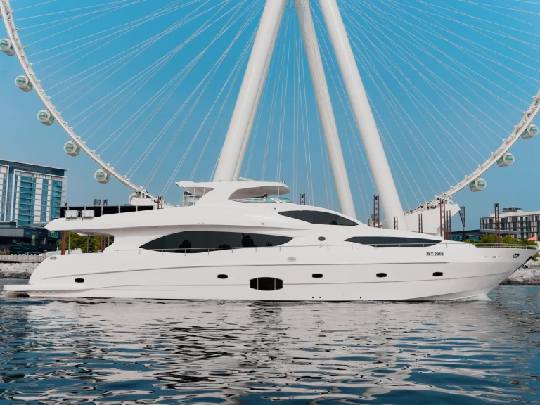 Alquiler de Yate de lujo, con o sin patrón Sunseeker Dubaï harbour