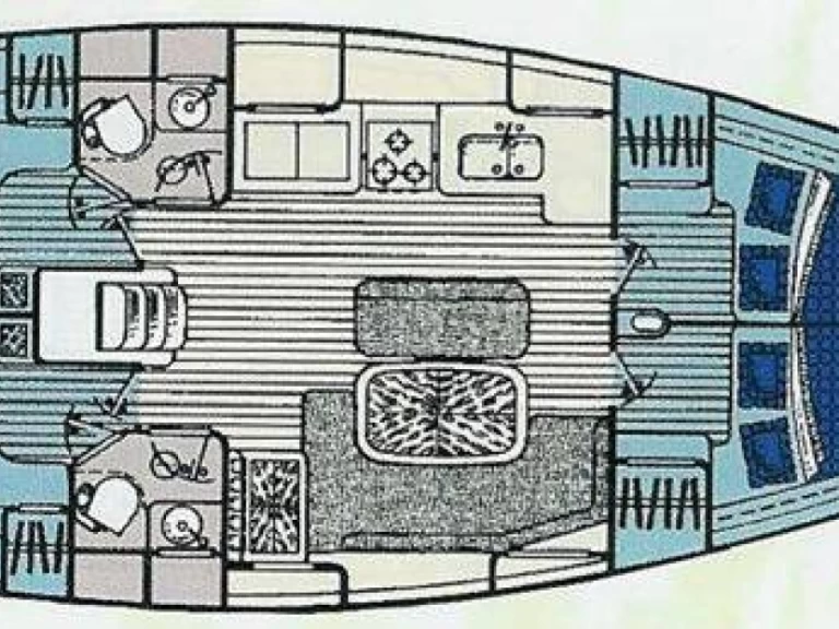 Alquiler de embarcaciones sailboat orca 43 enFormia en Samboat