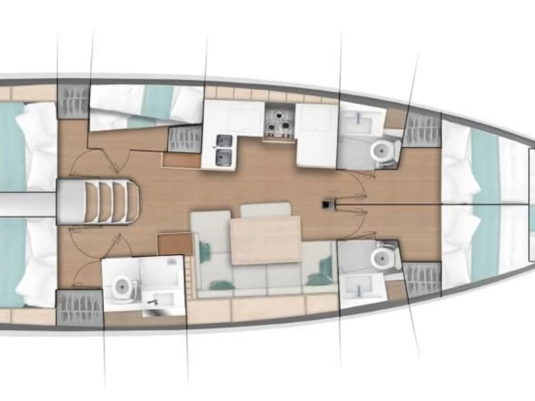 Alquiler de embarcaciones Jeanneau Sun Odyssey 490 enSkradin en Samboat