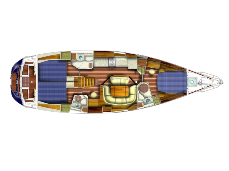 Alquiler Velero Jeanneau con o sin  título de navegación