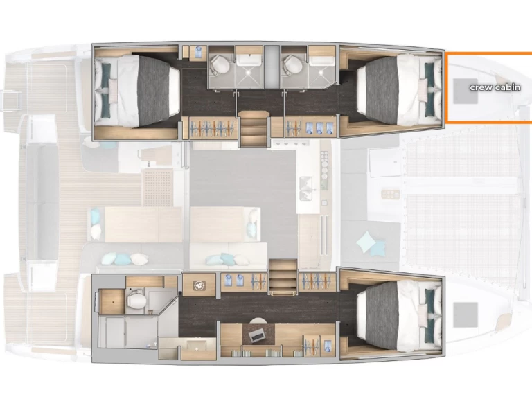 Alquiler de Catamarán, con o sin patrón Lagoon Kaštela