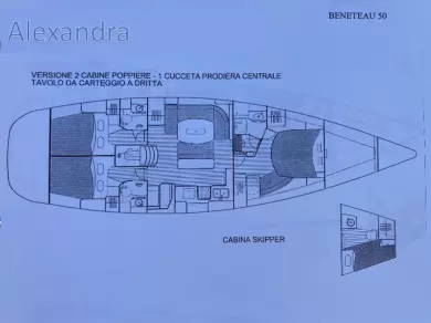 Alquiler Velero en Fezzano - Bénéteau Beneteau 50