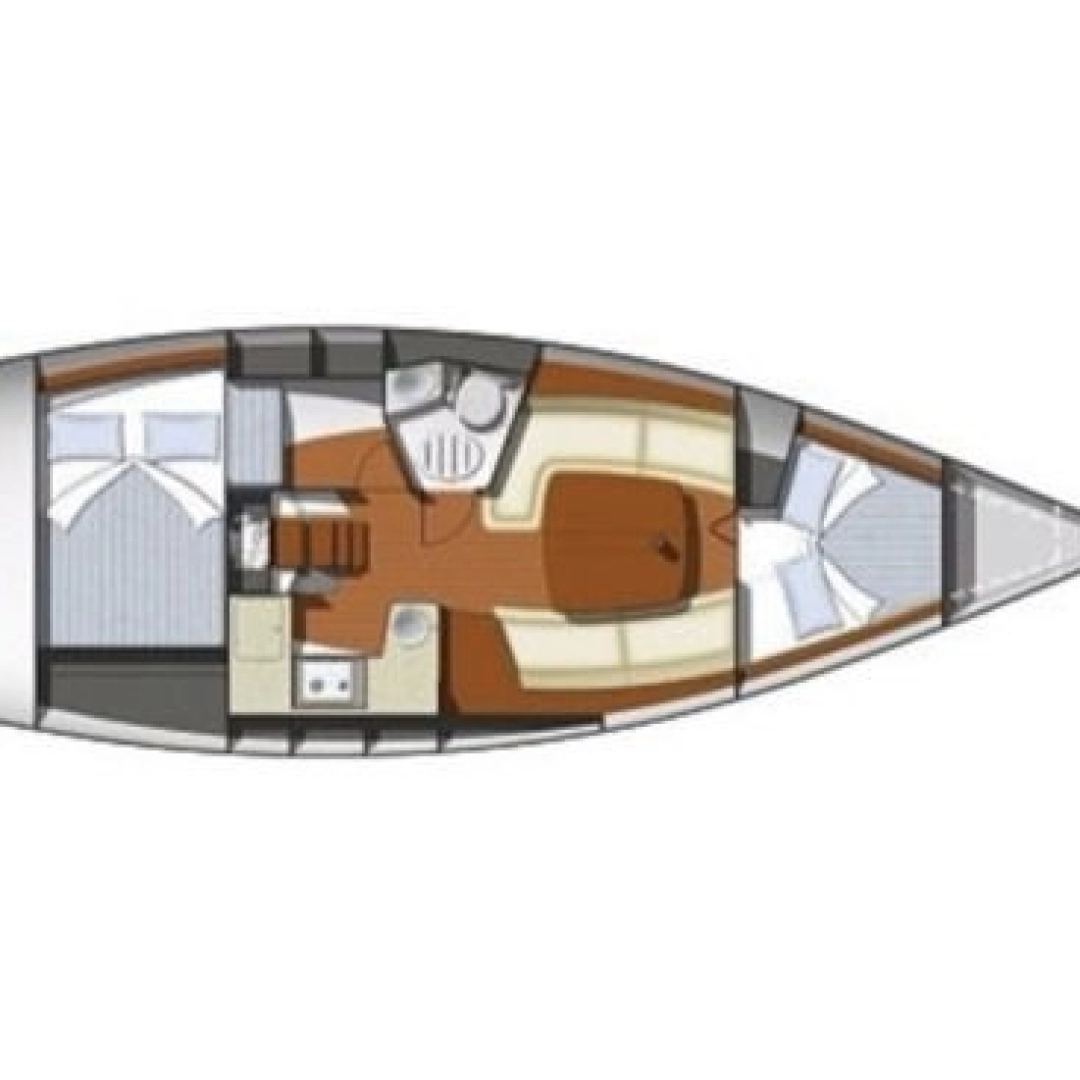 Alquiler Velero Jeanneau con o sin  título de navegación