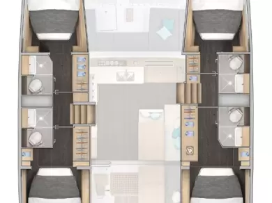 Alquiler de embarcaciones Lagoon Lagoon 43 enPalma de Mallorca en Samboat