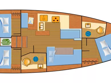 Alquiler de embarcaciones Jeanneau Sun Odyssey 410 enPalma de Mallorca en Samboat
