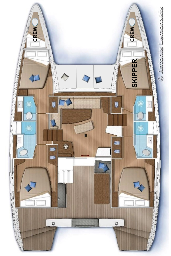 Alquiler de Lagoon Lagoon 42 en Ermoúpolis