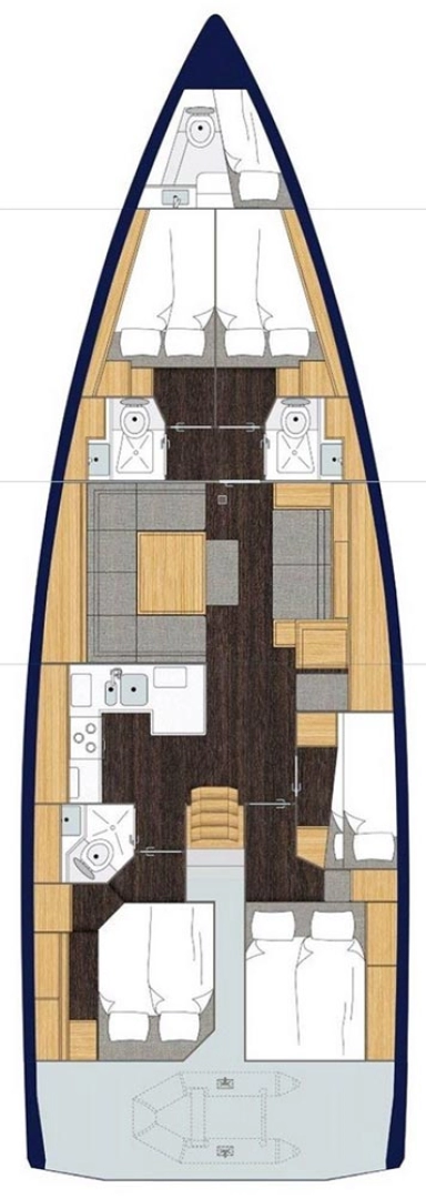 Alquiler Trogir - Bavaria Bavaria C50 Holiday - 5 + 1 cab. en SamBoat