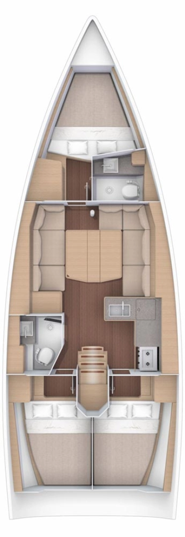 Alquiler de embarcaciones Dufour Dufour 390 enTrogir en Samboat