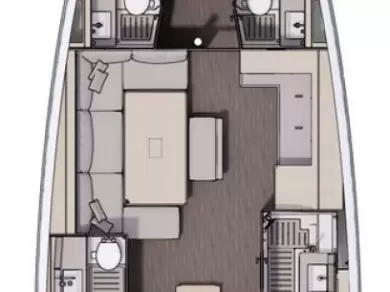 Alquiler Velero Dufour con o sin  título de navegación