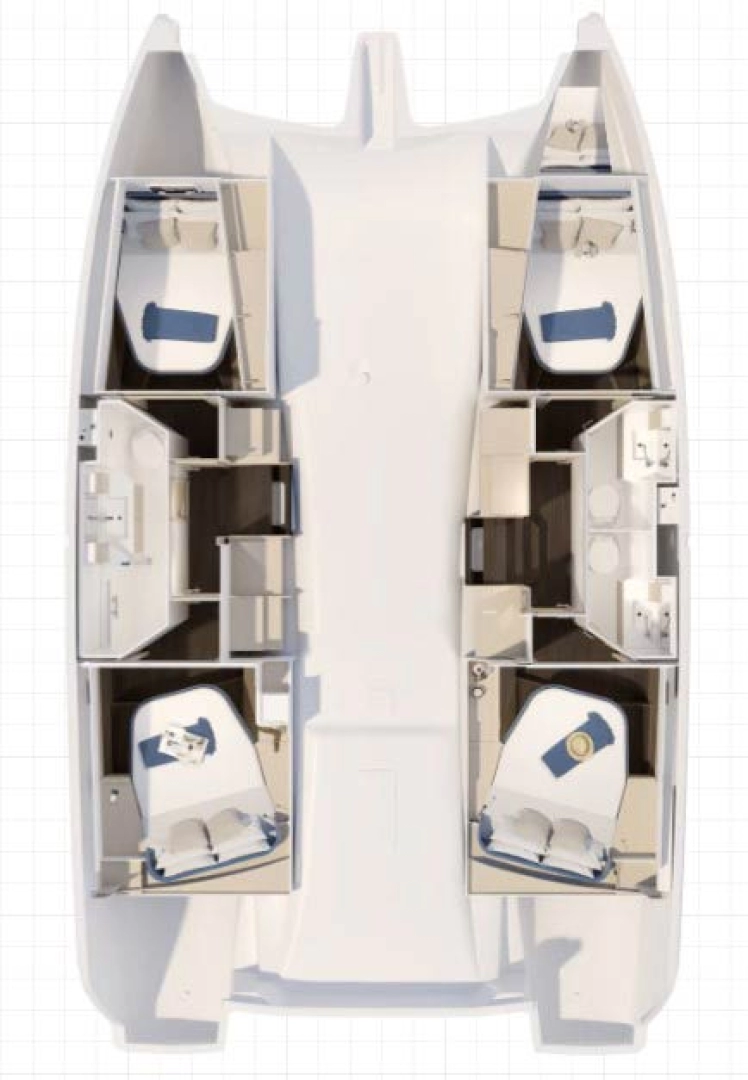 Alquiler de embarcaciones Fountaine Pajot Fountaine Pajot FP 41 Quatuor 3 enPula en Samboat