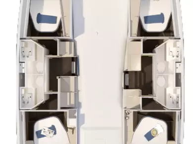 Alquiler de Catamarán, con o sin patrón Fountaine Pajot Biograd na Moru