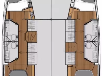 Alquiler de Catamarán, con o sin patrón Fountaine Pajot Pula