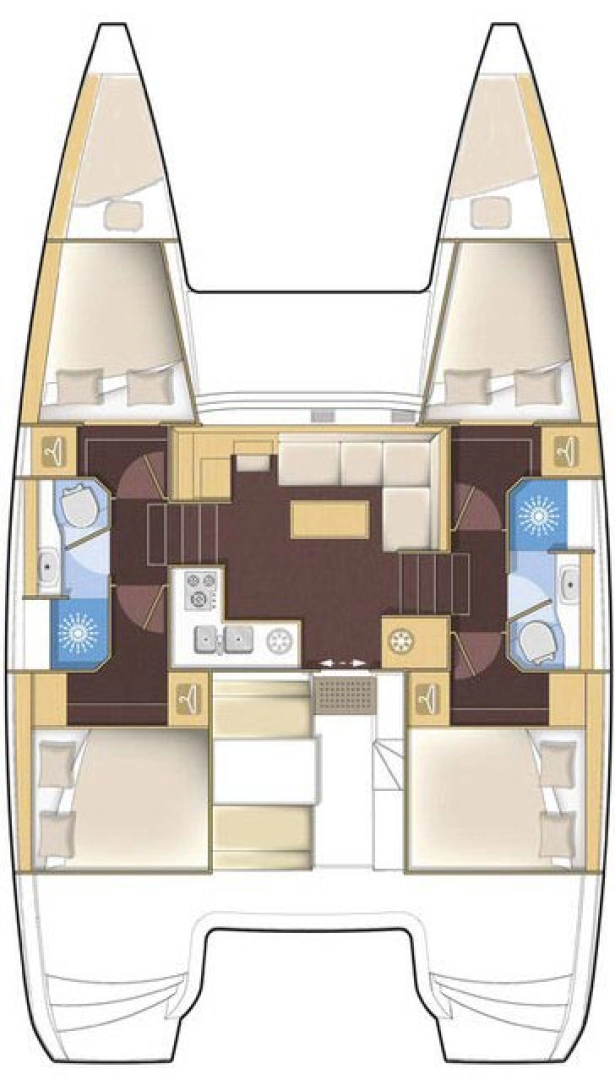 Alquiler Šibenik - Lagoon Lagoon 39 en SamBoat