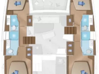 Alquiler Catamarán Lagoon con o sin  título de navegación