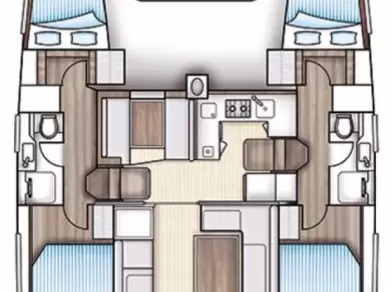 Alquiler Catamarán Nautitech con o sin  título de navegación