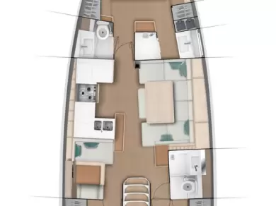 Alquiler Göcek - Jeanneau Sun Odyssey 490 en SamBoat