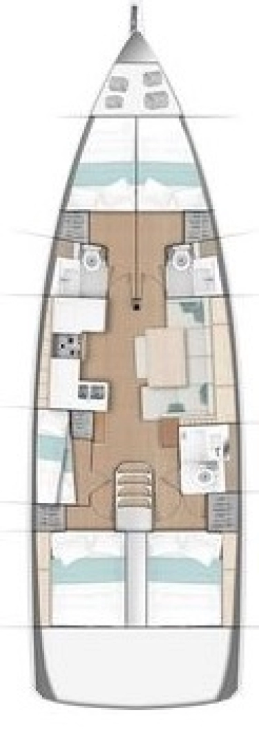 Alquiler de Jeanneau Sun Odyssey 490 en Gouviá