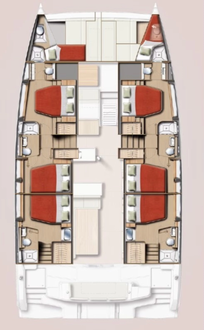 Alquiler Catamarán en Marsh Harbour - Bali Bali 5.2 - 6 + 2 cab.