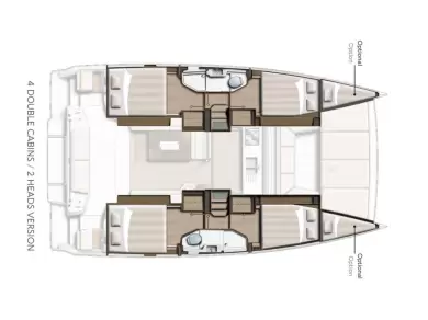 Alquiler Catamarán en Seget Donji - Bali Bali Catsmart