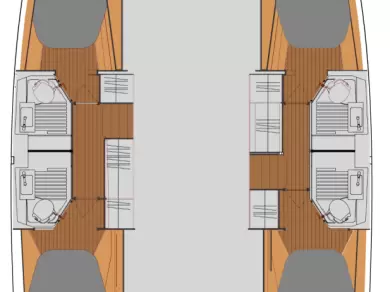 Alquiler Catamarán Fountaine Pajot con o sin  título de navegación