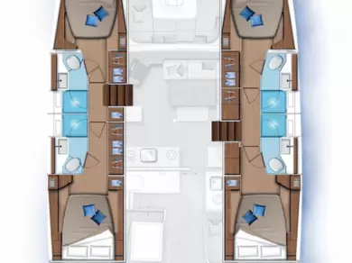 Alquiler Eden Island - Lagoon Lagoon 46 en SamBoat
