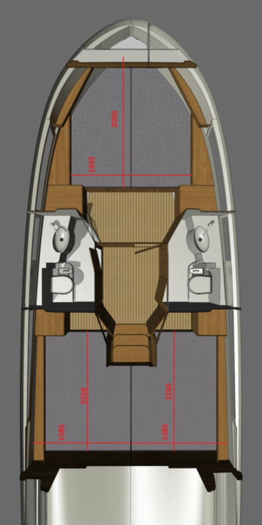 Alquiler de barcos Kukljica barato de Platinum 989 Fly