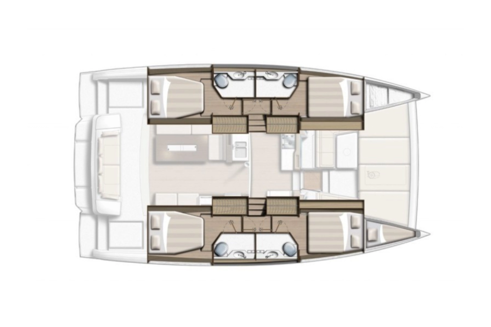 Alquiler Catamarán Bali con o sin  título de navegación