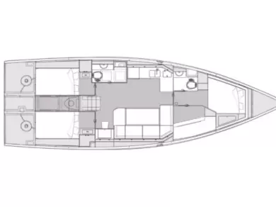 Alquiler Biograd na Moru - Elan Impression 45 en SamBoat
