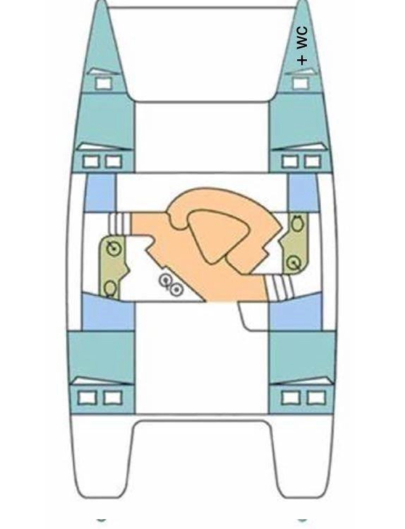 Alquiler Catamarán en Izola - Fountaine Pajot Lavezzi 40