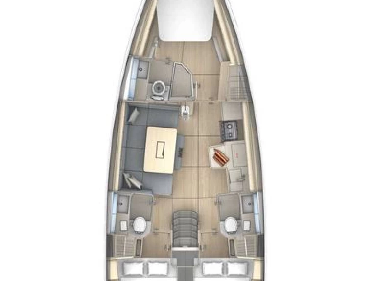 Alquiler Velero en Lávrio - Dufour Dufour 41