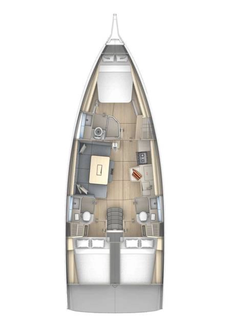 Alquiler Velero en Lávrio - Dufour Dufour 41