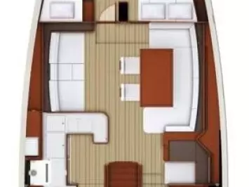 Alquiler Velero Jeanneau con o sin  título de navegación