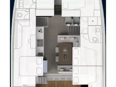 Alquiler de Aventura Aventura 50 - 4 + 1 cab. en Álimos