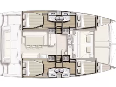 Alquiler Catamarán en Gouviá - Bali Bali 4.1