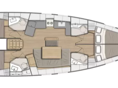 Alquiler Cos - Bénéteau Oceanis 46.1 en SamBoat