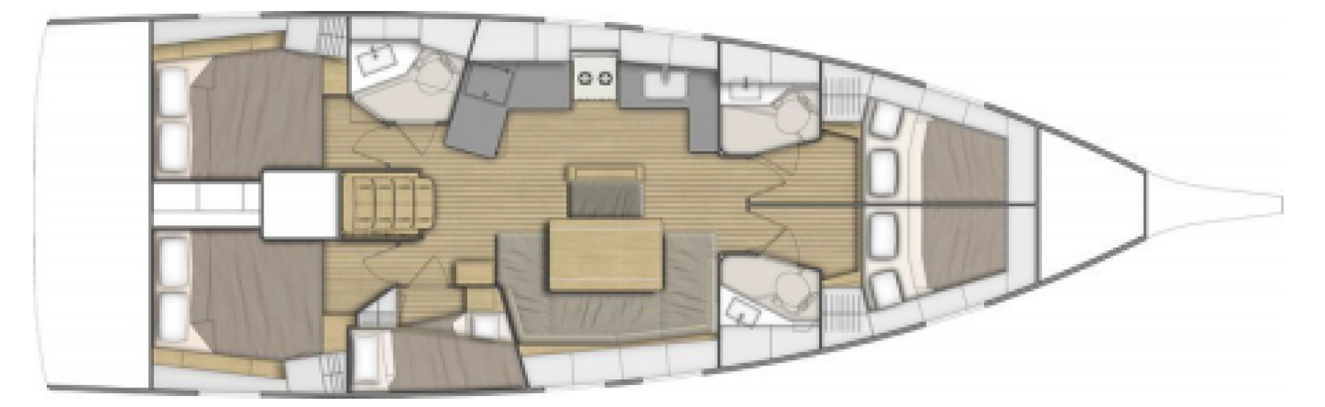 Alquiler de embarcaciones Bénéteau Oceanis 46.1 enRhodes (Ciudad) en Samboat