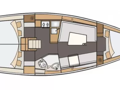 Elan Impression 35 de alquiler a Mali Lošinj