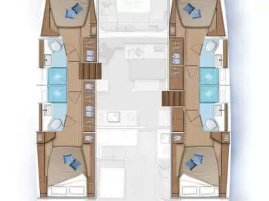 Alquiler Göcek - Lagoon Lagoon 46 en SamBoat