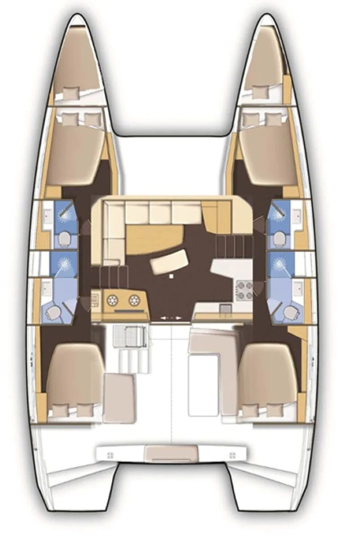 Alquiler de Lagoon Lagoon 42 en Trogir