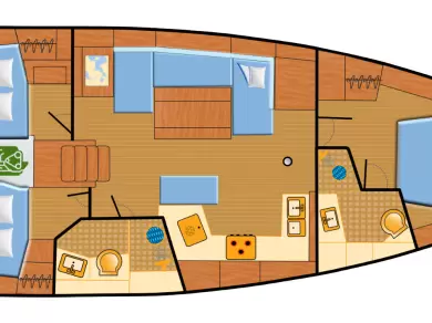 Alquiler de embarcaciones Bénéteau Oceanis 40.1 enRogoznica en Samboat