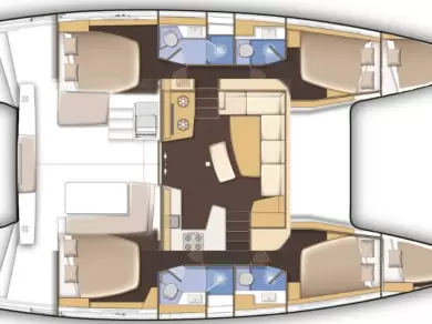 Lagoon Lagoon 42 de alquiler a Lefkáda