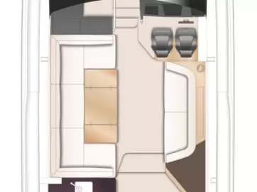 Alquiler de barcos Podstrana barato de Princess 55 F