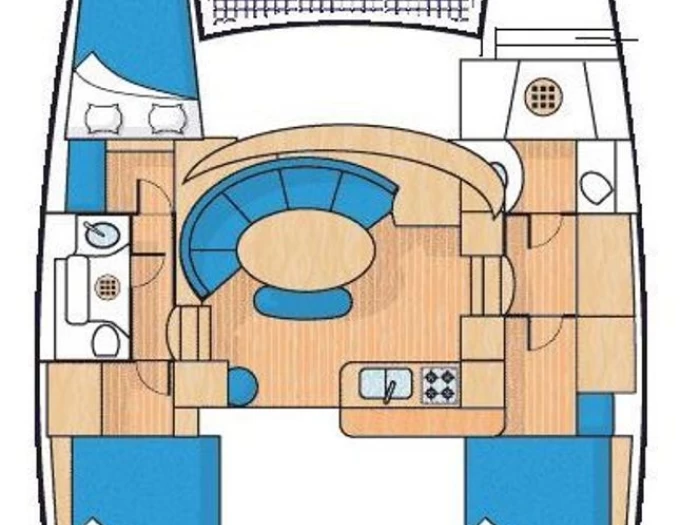 Alquiler Catamarán Lagoon con o sin  título de navegación