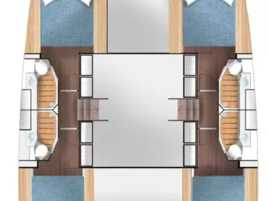 Alquiler Catamarán en Primošten - Cervetti Yachts Cervetti 44 - 4 + 1 cab.
