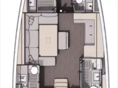 Alquiler de barcos Biograd na Moru barato de Dufour 470