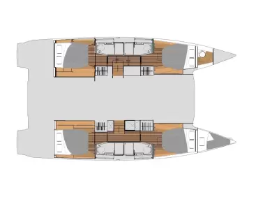 Alquiler de Catamarán, con o sin patrón Fountaine Pajot Seget Donji