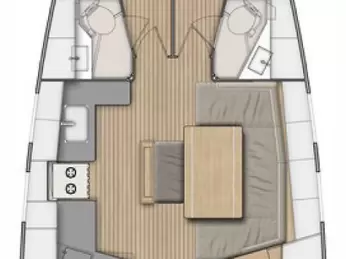 Alquiler Velero Bénéteau con o sin  título de navegación