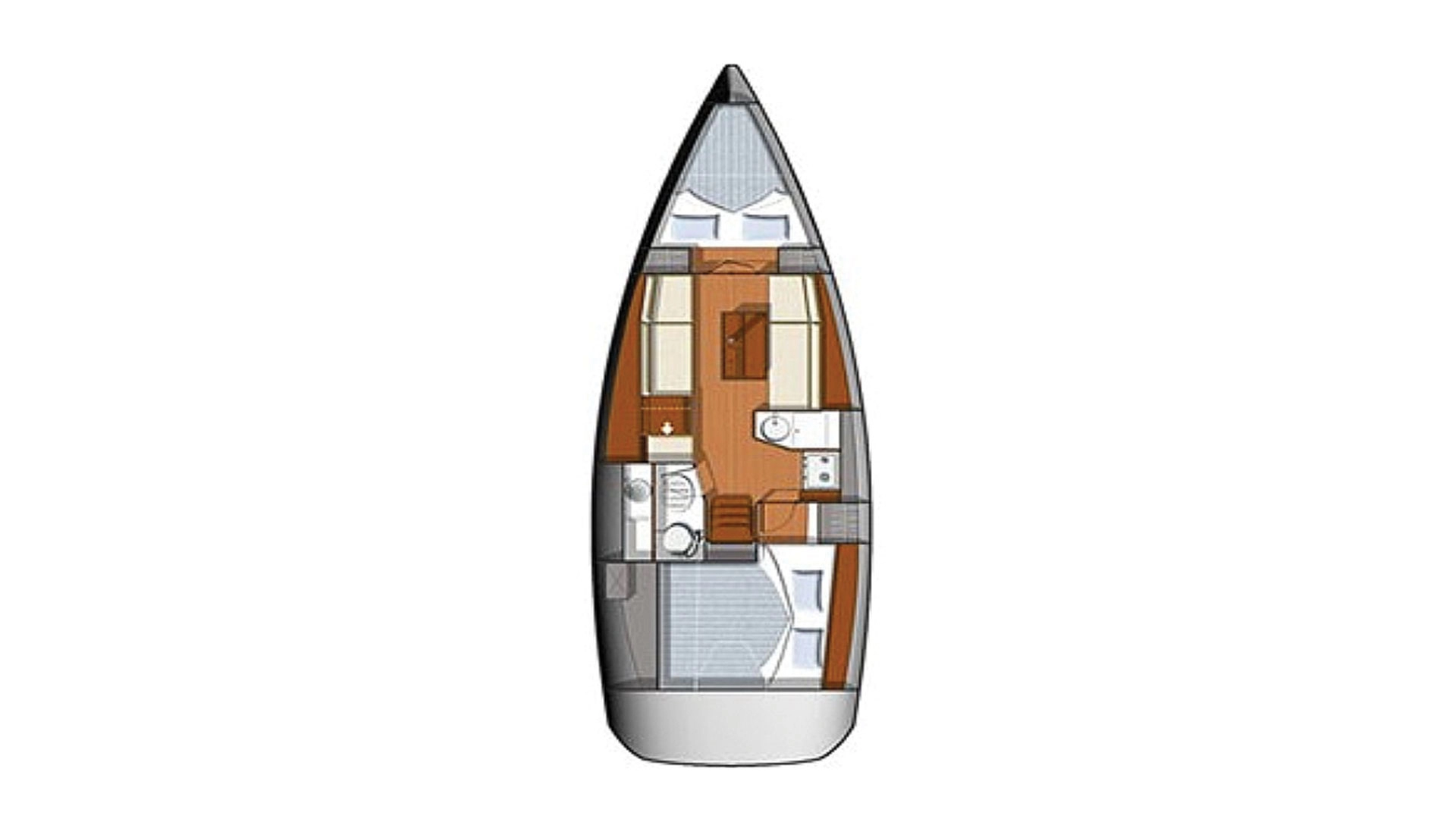 Jeanneau Sun Odyssey 33i de alquiler a Gouviá