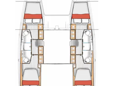 Alquiler Catamarán en Komolac - Excess Excess 13 - 4 + 2 cab.