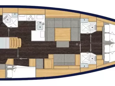 Alquiler de barcos Split barato de Bavaria C50